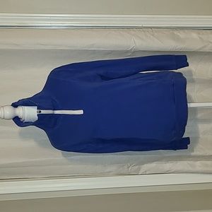 Blue Fabletics Turtleneck Quarter Zip Size XS